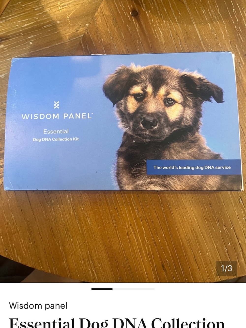 Essential Dog DNA Collection Kit - Antech wisdom panel sealed